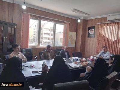 برگزاری جلسه شورای انضباطی دانشگاه فرهنگیان استان فارس