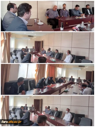 برگزاری جلسه شورای کارکنان مدیریت دانشگاه فرهنگیان استان فارس