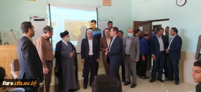 در هفتم بزرگداشت مقام معلم صورت گرفت:
حضور حجت الاسلام موسوی مدیرکل دادگستری استان فارس به همراه دادستان شیراز و معاونین دادگستری استان تهران در دانشگاه فرهنگیان فارس و تبریک هفته معلم به همکاران،اساتید و دانشجو معلمان