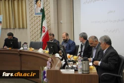 به گزارش روابط عمومی دانشگاه فرهنگیان استان فارس جلسه هم اندیشی رهیافت های نوین سواد آموزی در زیست بوم جدید با حضور معاون وزیر، استاندار فارس، مدیریت دانشگاه فرهنگیان استان فارس و مدیر کل آموزش و پرورش فارس برگزار شد.  4