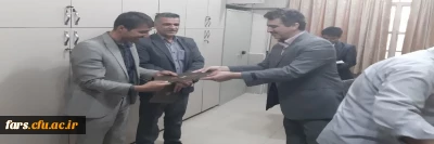 تجلیل از مشاوران دانشگاه فرهنگیان استان فارس به مناسبت 9 اردیبهشت روز جهانی مشاور و روانشناس 