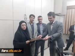 تجلیل از مشاوران دانشگاه فرهنگیان استان فارس به مناسبت 9 اردیبهشت روز جهانی مشاور و روانشناس  6