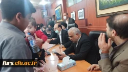 به مناسب هفته بزرگداشت مقام معلم برگزار شد:
میز خدمت مدیرکل دادگستری استان فارس ویژه فرهنگیان در دانشگاه فرهنگیان استان فارس 8