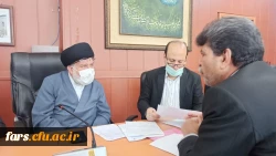 به مناسب هفته بزرگداشت مقام معلم برگزار شد:
میز خدمت مدیرکل دادگستری استان فارس ویژه فرهنگیان در دانشگاه فرهنگیان استان فارس 13