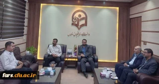 در دانشگاه فرهنگیان استان فارس برگزار شد:

دیدار رییس بسیج اساتید استان فارس با مدیریت دانشگاه فرهنگیان فارس

