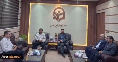 در دانشگاه فرهنگیان استان فارس برگزار شد:

دیدار رییس بسیج اساتید استان فارس با مدیریت دانشگاه فرهنگیان فارس
