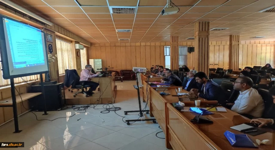 برگزاری کارگاه های حضوری(پژوهشی) ویژه اعضای هیئت علمی استان های فارس و بوشهر و کهکیلویه و بویراحمد در واحد دانشگاهی سلمان فارسی شیراز 2