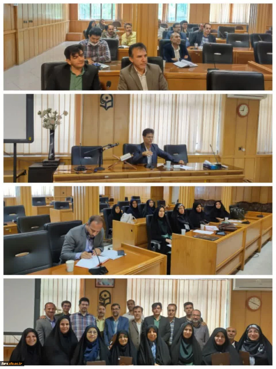 تجلیل از سرپرستان سراهای دانشجویی دانشگاه فرهنگیان استان فارس      2