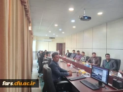 تجلیل از کارکنان و دانشجو معلمان فعال در حوزه روابط عمومی دانشگاه فرهنگیان استان فارس 2