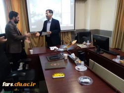 تجلیل از کارکنان و دانشجو معلمان فعال در حوزه روابط عمومی دانشگاه فرهنگیان استان فارس 4
