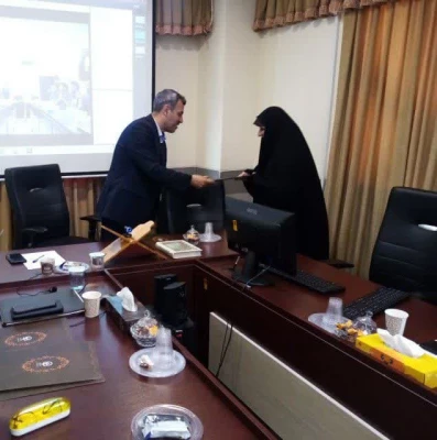 تجلیل از کارکنان و دانشجو معلمان فعال در حوزه روابط عمومی دانشگاه فرهنگیان استان فارس 6