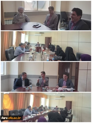 برگزاری جلسه کمیته دانشجویی با حضور مدیریت دانشگاه فرهنگیان استان و مدیرکل تربیت بدنی دانشگاه فرهنگیان