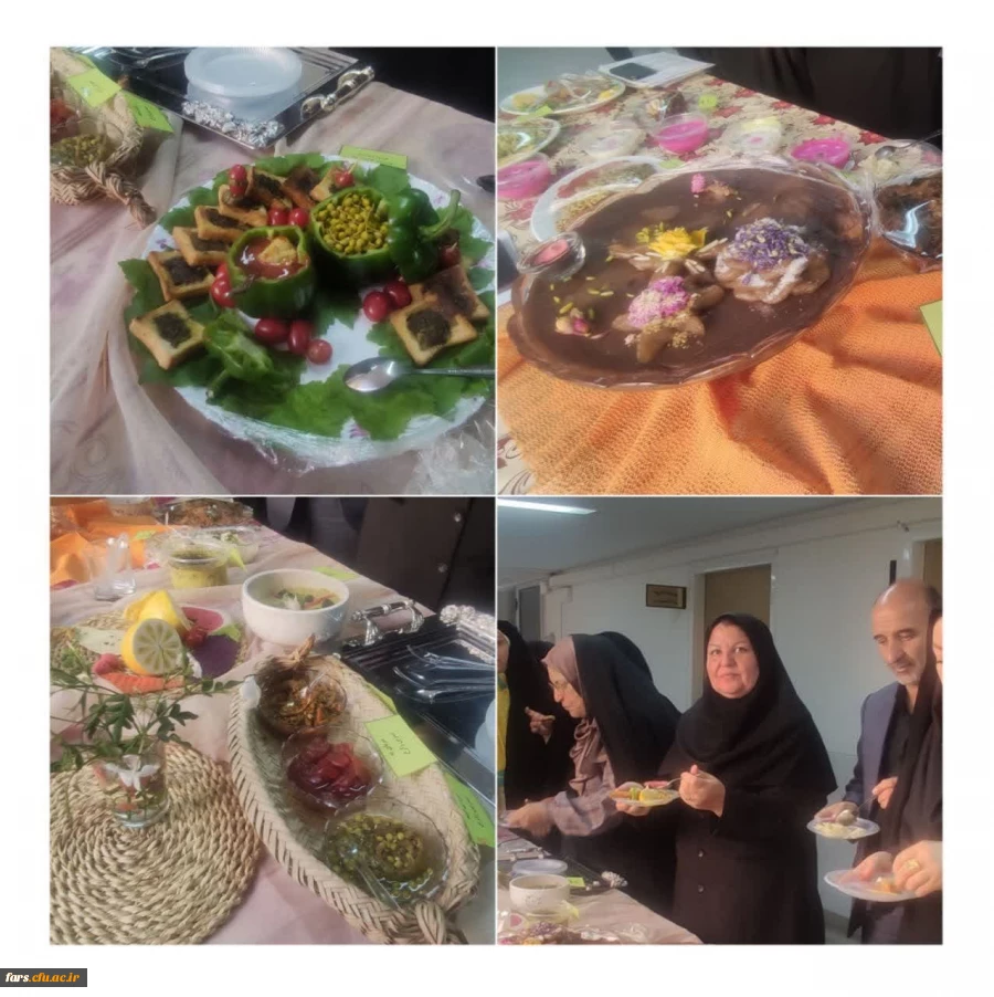 برگزاری جشنواره غذای سالم در دانشگاه فرهنگیان پردیس شهید باهنر 2