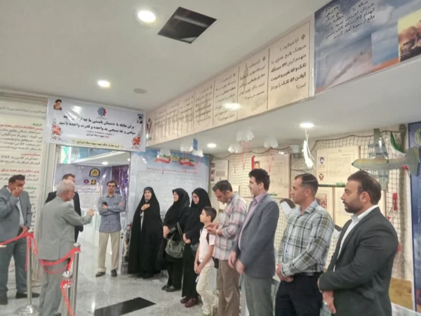 بازدید مدیریت و کارکنان دانشگاه فرهنگیان استان فارس از موزه دفاع مقدس شیراز 2