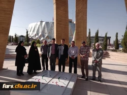 بازدید مدیریت و کارکنان دانشگاه فرهنگیان استان فارس از موزه دفاع مقدس شیراز 5