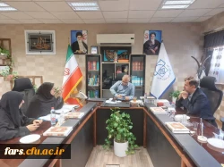 جلسه مشترک با مدیر کل محترم آموزش و پرورش فارس 2