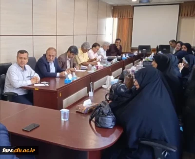 نشست هم اندیشی اعضاء هیات علمی با مدیریت دانشگاه فرهنگیان