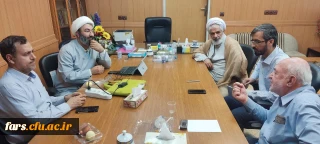 نشست مدیریت استان و برخی فعالان سند تحول با دبیر ستاد راهبری تحول آموزش و پرورش در حوزه علمیه