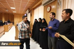 مراسم تودیع و معارفه مسئولین حوزه بسیج دانشجویی دانشگاه فرهنگیان استان فارس با حضور جمعی از مسئولین و دانشجویان در تاریخ ۱۵ مردادماه ۱۴۰۲ برگزار شد. 2