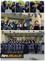 اعزام ورزشکاران دختر دانشگاه فرهنگیان استان فارس به بیست و چهارمین المپیاد فرهنگی ورزشی قهرمانی دانشجویان دانشگاه فرهنگیان 2