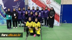 صعود مقتدرانه تیم والیبال دانشجویان دختر دانشگاه فرهنگیان فارس به صدر گروه 2