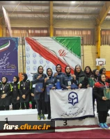 کسب مقام سومی توسط تیم بدمینتون دانشجو معلمان دختر استان فارس 2