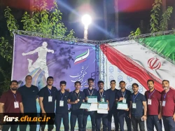 افتخار آفرینی دانشجو معلمان پسر دانشگاه فرهنگیان فارس 2