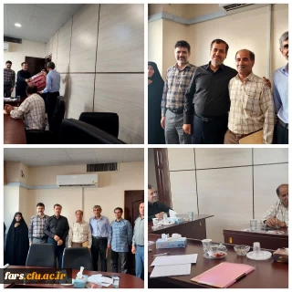 مراسم بزرگداشت سالروز آزادگان سرافراز دانشگاه فرهنگیان استان فارس و رونمایی از نامگذاری سالن جلسات