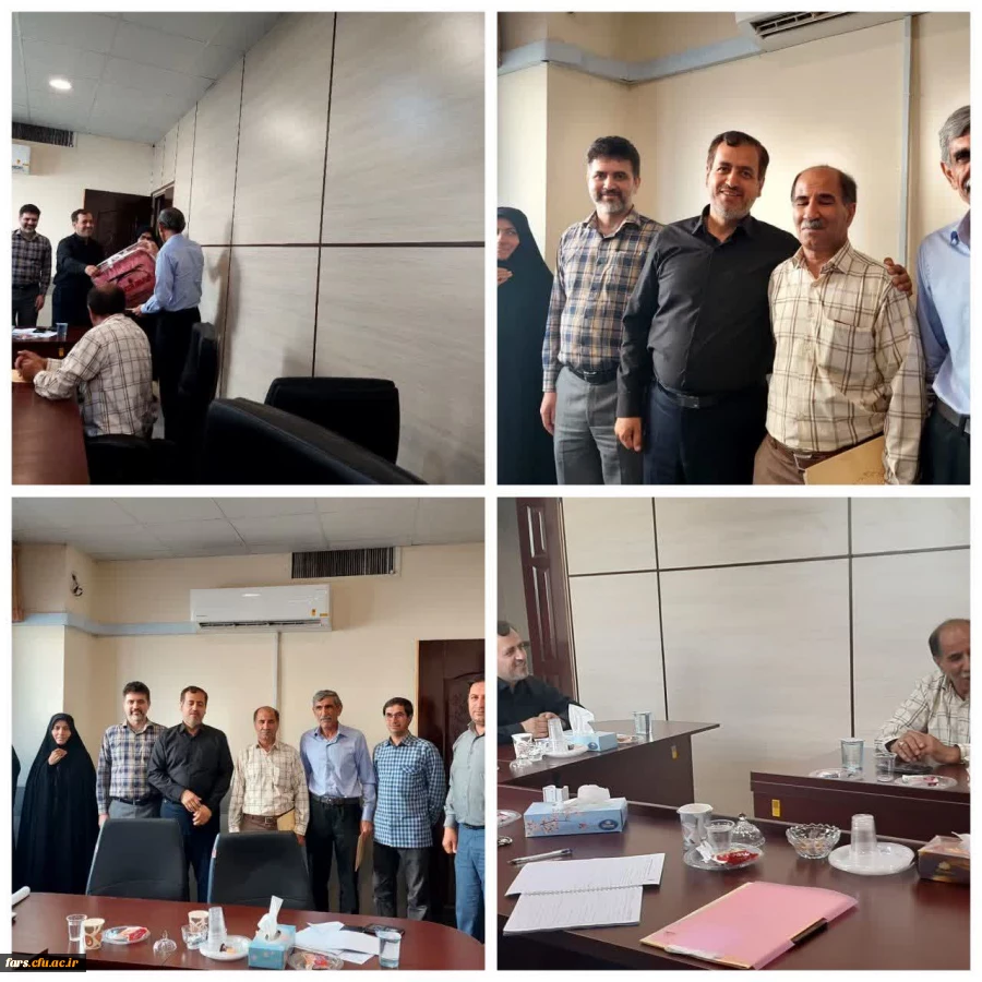 مراسم بزرگداشت سالروز آزادگان سرافراز دانشگاه فرهنگیان استان فارس و رونمایی از نامگذاری سالن جلسات 3