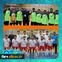 صعود مقتدرانه تیم فوتسال و تیم والیبال دانشگاه فرهنگیان استان فارس 2