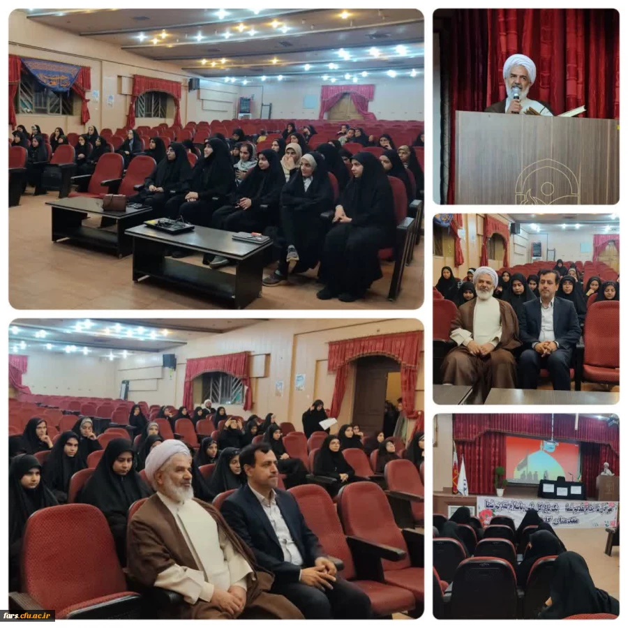 مراسم بدرقه ی کاروان اربعین حسینی دانشجومعلمان دختر دانشگاه فرهنگیان فارس 2