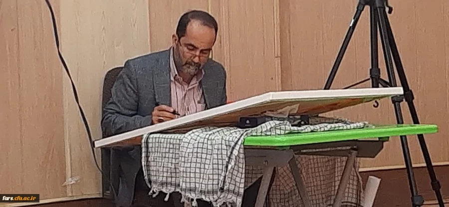 مراسم گرامیداشت هفته دفاع مقدس و هفته وحدت مدیریت امور پردیس های دانشگاه فرهنگیان استان فارس  7