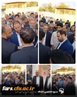 بازدید وزیر محترم آموزش و پرورش از مرکز شهید بهشتی اقلید 2