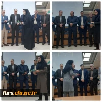 مراسم تجلیل از دانشجویان ممتاز شاهد و ایثارگر دانشگاه فرهنگیان استان فارس 2