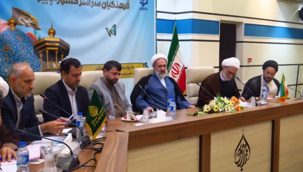 مراسم افتتاحیه دوره آموزشی همکاران دفاتر نهاد دانشگاه فرهنگیان سراسر کشور به میزبانی دانشگاه فرهنگیان فارس در محل همایش های بین المللی آستان مقدس احمد ابن موسی شاهچراغ (ع) 6