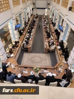 بخشی از ارائه زارع شیبانی در افتتاحیه دوره آموزشی دفاتر نهاد دانشگاه فرهنگیان سراسر کشور 3