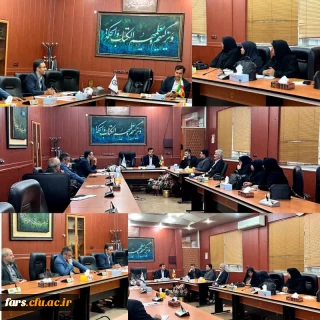 ششمین جلسه شورای فرهنگی_اجتماعی در سال جاری،روز دوشنبه مورخ۱۴۰۲/۰۸/۲۹ساعت۱۴در سالن بصیرت پردیس شهید رجایی برگزار شد .