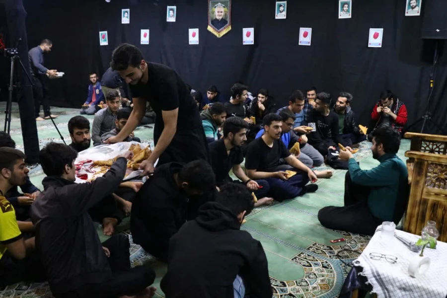 مراسم شب دوم دهه اول فاطمیه پردیس شهید رجایی و مرکز شهید بهشتی اقلید 3