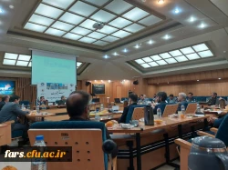 حضور دکتر رازینی رئیس مرکز نظارت، ارزیابی و تضمین کیفیت وزارت علوم و فناوری 3