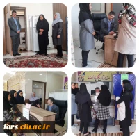 حضور آقای وحیدی معاون توسعه و منابع انسانی مدیریت استان فارس در سرای دانشجویی واحد دانشگاهی زینب کبری 2