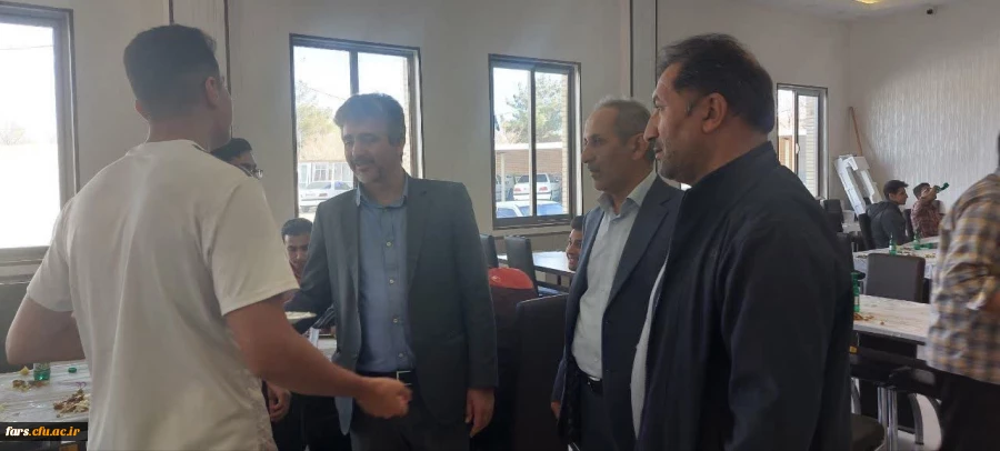 بازدید دکتر وحیدی معاون هماهنگی دانشگاه فرهنگیان استان فارس  از مرکز شهید بهشتی اقلید 2