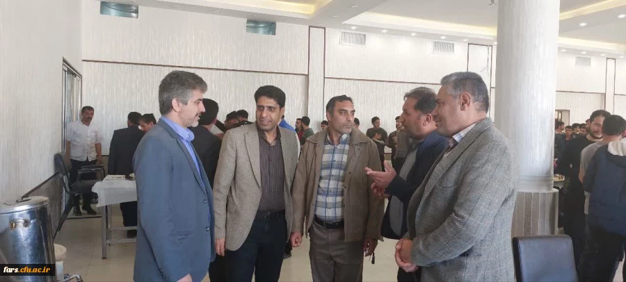 بازدید دکتر وحیدی معاون هماهنگی دانشگاه فرهنگیان استان فارس  از مرکز شهید بهشتی اقلید 3