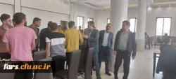 بازدید دکتر وحیدی معاون هماهنگی دانشگاه فرهنگیان استان فارس  از مرکز شهید بهشتی اقلید 5