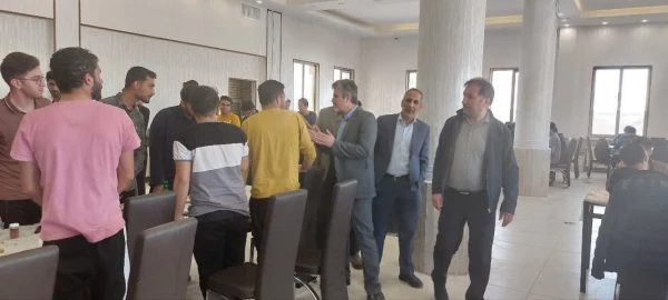 بازدید دکتر وحیدی معاون هماهنگی دانشگاه فرهنگیان استان فارس  از مرکز شهید بهشتی اقلید 5