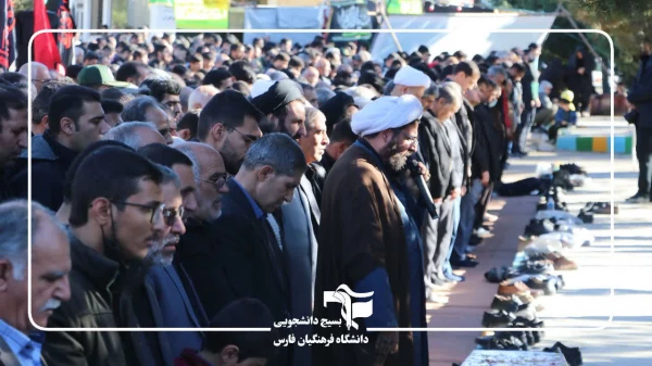 مراسم تشییع و تدفین پیکر پاک شهید گمنام در دانشگاه فرهنگیان شهید بهشتی  5