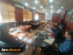 جلسه شورای فرهنگی دانشگاه فرهنگیان فارس روز چهارشنبه برگزار شد 3