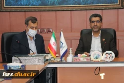 حضور جناب آقای قزل سفلی، معاونت سیاسی اجتماعی استانداری فارس  در پردیس شهید رجایی 2