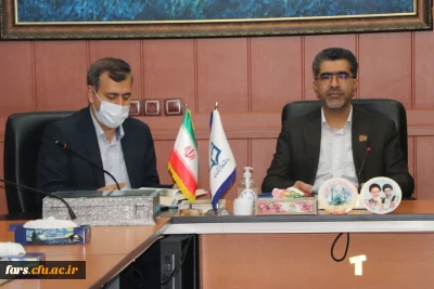 حضور جناب آقای قزل سفلی، معاونت سیاسی اجتماعی استانداری فارس  در پردیس شهید رجایی