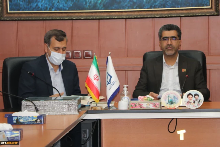 حضور جناب آقای قزل سفلی، معاونت سیاسی اجتماعی استانداری فارس  در پردیس شهید رجایی 2