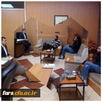 نشست جناب آقای دکتر زارع ریاست محترم دانشگاه با فیلمسازان جوان استان 2